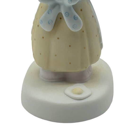 Precious Moments Eggs Over Easy Girl Frying Pan Figurine E-3118 1979 - Picture 9 of 10
